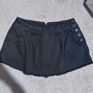 American Eagle Y2K style black mini skirt